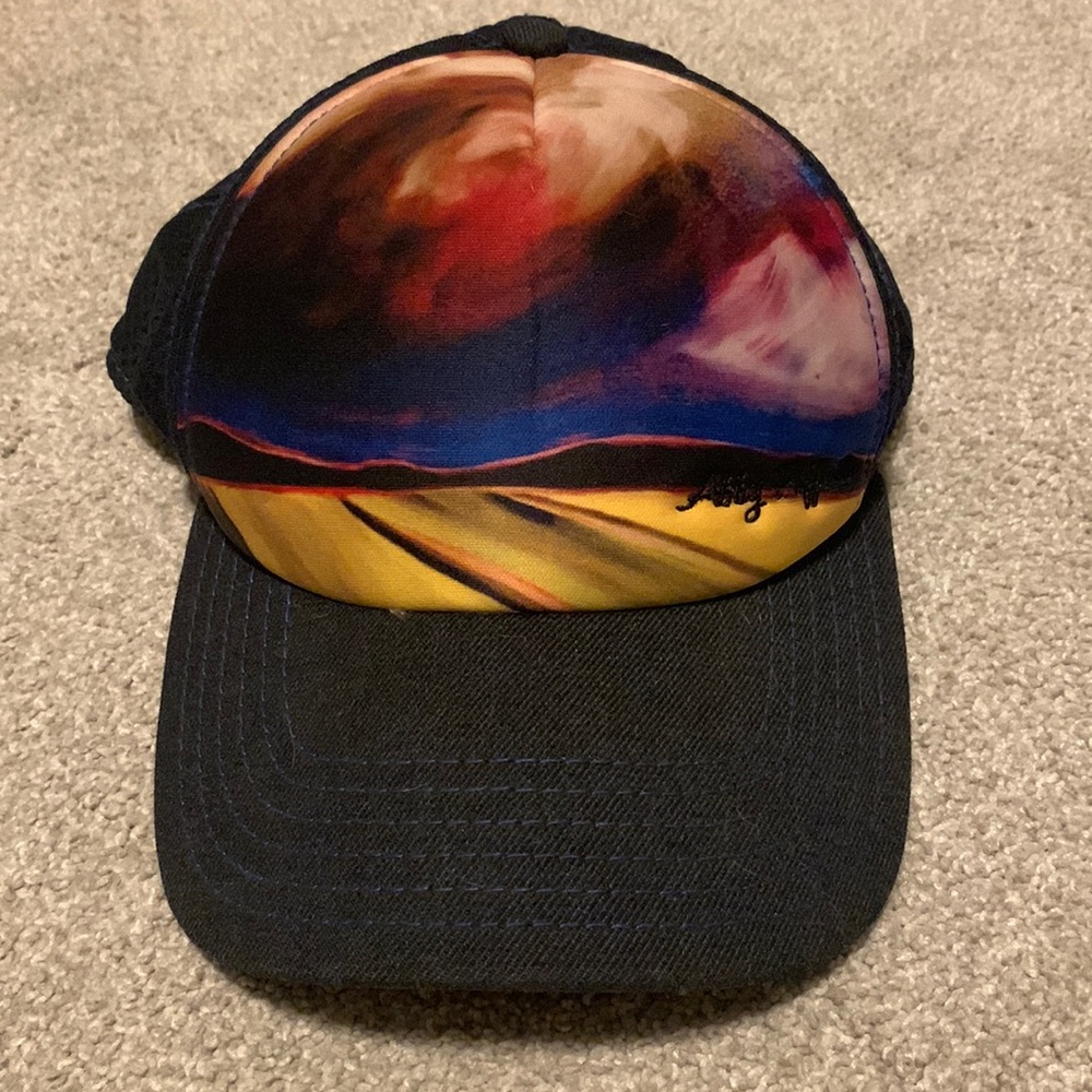 Art by Abby Paffrath trucker hat.  Designed in Jackson hole, WY.